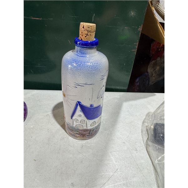 Made in Germany pottery bottle with stopper