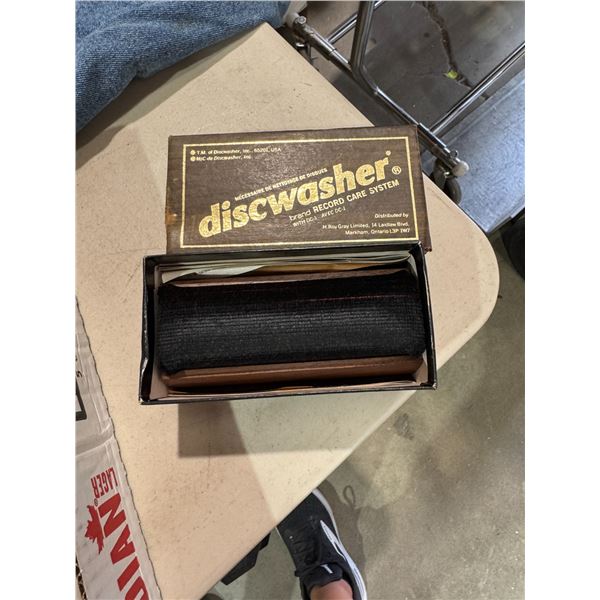 Disc washer for Records