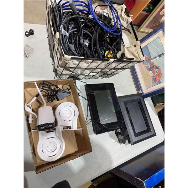 Cords camera picture frames