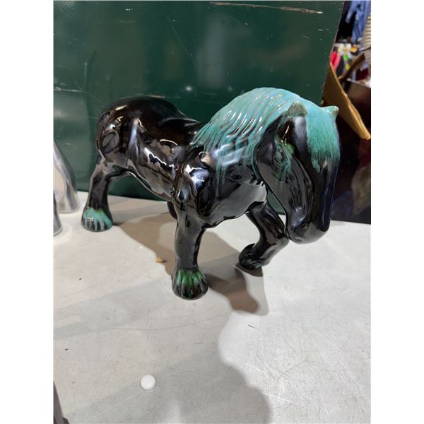 Pottery horse