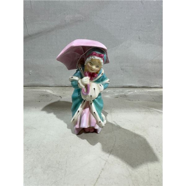 Vintage porcelain Royal Dalton miss Muffet figurine