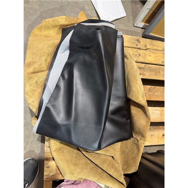 Suede and other material materials