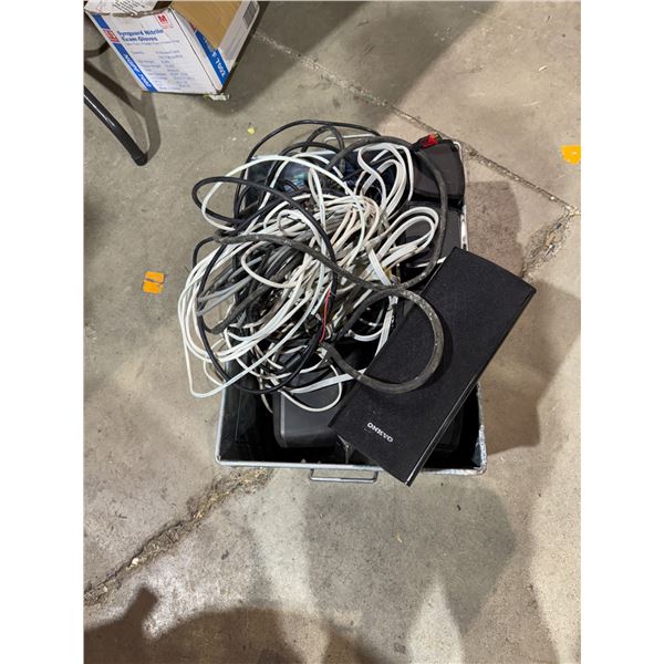 ONKYO Speakers on speaker wire, etc.