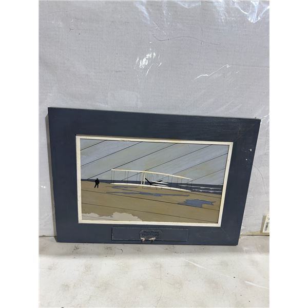 First flight artwork