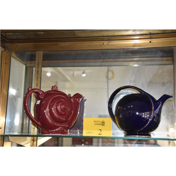 HALL TEAPOTS (2 PCS)