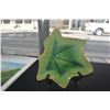 Image 2 : COLLECTION OF ASSORTED LEAF DISHES FROM HAWAIIAN POTTERS GUILD (5 PCS) (DOES NOT INCLUDE STANDS)
