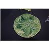 Image 4 : COLLECTION OF ASSORTED LEAF DISHES FROM HAWAIIAN POTTERS GUILD (5 PCS) (DOES NOT INCLUDE STANDS)