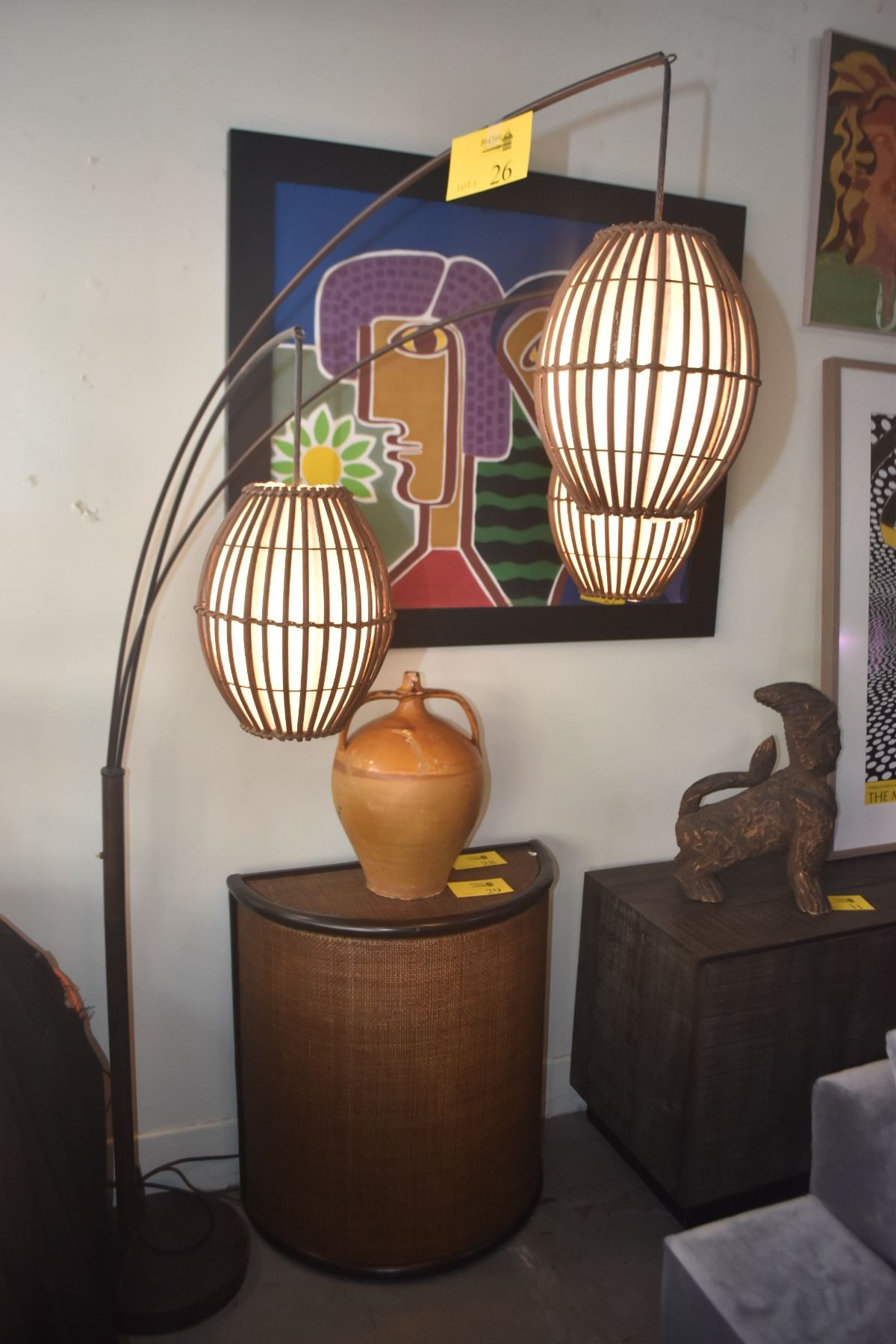 TIKI ARC FLOOR LAMP