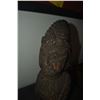 Image 3 : PAIR VINTAGE HAND CARVED WOODEN SCULPTURE OF MYTHICAL CREATURES (PAIR)