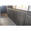Image 2 : 4 DOOR CREDENZA W/SHELVES (80" X 17 3/4" X 24 1/2")