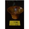 Image 1 : 6 3/4" COOK PINE BOWL; SIGNED