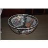 Image 5 : 15 3/4" FAMILLE ROSE CHARGER & 10" PORCELAIN BOWL (2 PCS) (DOES NOT INCLUDE STAND)
