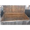 Image 3 : TEAK STORAGE CHEST (56" X 29 1/2" X 21 3/4")