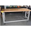 Image 1 : 6' ADJUSTABLE WORK BENCH