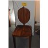Image 1 : KOA SIDE CHAIR W/OUTRIGGER PADDLE BACK (15 1/2" X 16 1/2" X 35")