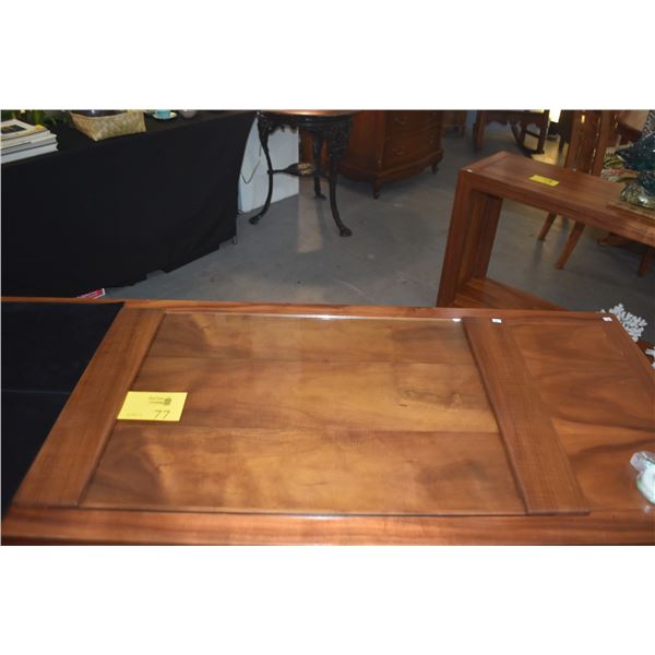 KOA & GLASS DESK BLOTTER (34" X 20")