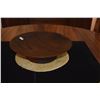Image 2 : KOA WOOD PEDESTAL PLATE; SIGNED STRAKA (11 1/4")