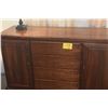Image 2 : KOA BUFFET W/4 DRAWERS & 2 DOORS W/SHELVES (61" X 20 1/2" X 36 1/4")
