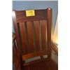 Image 4 : KOA WOOD ROCKING CHAIR; MARKED: KEAAU, HAWAII