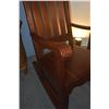 Image 5 : KOA WOOD ROCKING CHAIR; MARKED: KEAAU, HAWAII