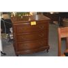 Image 1 : PEERGEN CHEST W/3 DRAWERS, TOP LIFTS TO STORAGE & MIRROR