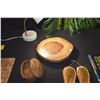 Image 2 : CARVED WOOD BOX, WOOD CHEESE BOARD & SIGN (PLEASE REMOVE YOUR SLIPPERS/SHOES) (3 PCS)