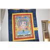 Image 1 : THANGKA PAINTING DEPICTING CHENREZIG (29 1/2" X 44")