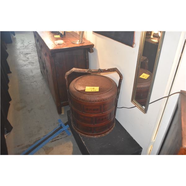 CHINESE BAMBOO WEDDING BASKET (24" X 19")