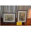 Image 1 : FRAMED CHINESE LANDSCAPE PAINTINGS ON SILK (2 PCS)