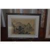 Image 3 : FRAMED CHINESE LANDSCAPE PAINTINGS ON SILK (2 PCS)