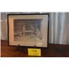 Image 1 : FRAMED VINTAGE PHOTO, DRYING HERBS, UNSIGNED (14 1/2" X 11 1/2") (DOES NOT INCLUDE STAND)