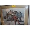 Image 3 : KOA FRAMED PRINT TITLED "FIRECRACKER" BY ARTIST WAI MING 206/750 (38" X 31")