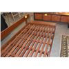 Image 5 : TEAK DAY BED W/CUSHION (89" X 44 1/4")