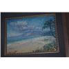 Image 3 : FRAMED OIL PAINTING; SIGNED LAVENT (13" X 11 1/4")