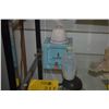 Image 1 : VINTAGE SABINO OPALESCENT FRENCH CRYSTAL PERFUME BOTTLE & LLADRO BELL (2 PCS)