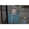 Image 2 : VINTAGE SABINO OPALESCENT FRENCH CRYSTAL PERFUME BOTTLE & LLADRO BELL (2 PCS)