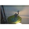 Image 2 : HANGING FROG BOWL & WOODEN FROG SCULPTURE (2 PCS)