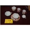 Image 1 : ASSORTED JAPANESE PORCELAIN TEA CUPS & SAUCER (7 PCS)