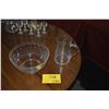 Image 3 : VINTAGE BOHEMIA CASCADE FINE LEAD CRYSTAL DECANTER & LIQUEUR GLASSES-ETCHED (7 PCS)