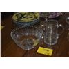 Image 1 : WILLIAM YEOWARD CRYSTAL FERN BOWL & PITCHER (2 PCS)