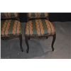 Image 3 : PAIR LOUIS VX STYLE UPHOLSTERED SIDE CHAIRS (PAIR)