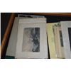 Image 4 : 1920 1ST EDITION BAMBI & ASSORTED UNFRAMED ETCHINGS, PHOTOS, PRINTS, MENU, ETC.