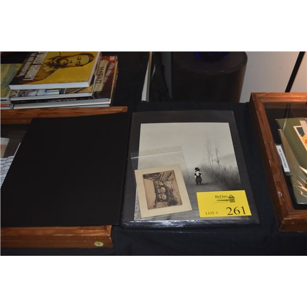 PORTFOLIO OF ASSORTED FRAMEABLE ART