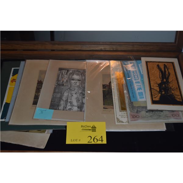 ASSORTED ART & CHINESE PAPERCUTS