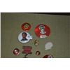 Image 2 : ASSORTED MAO PINS & LIGHTER (11 PCS)