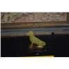 Image 2 : SERPENTINE JADE CARVED DOG ON STAND