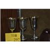 Image 1 : STERLING SILVER TROPHY CUPS, 1932 MAUI TOURNAMENT & JUNIOR POLO TOURNAMENTS MAUI VS. OAHU (440.2 GTW
