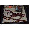Image 3 : COLLECTION OF AMBER BEADS