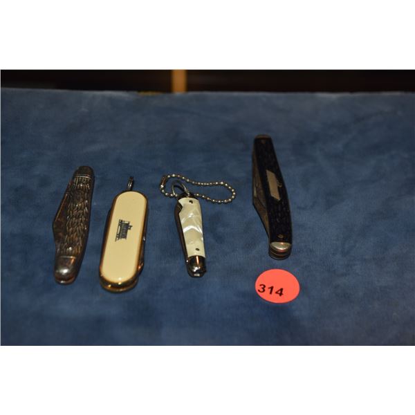 VINTAGE POCKET KNIVES (4 PCS)
