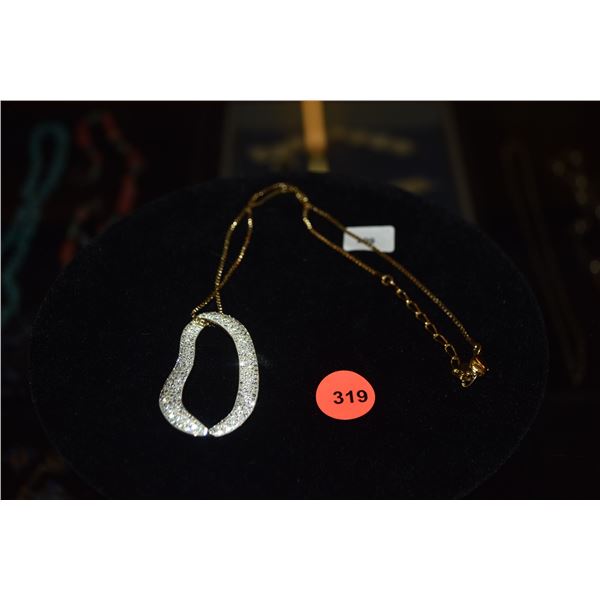 SWAROVSKI FREEFORM CRYSTAL NECKLACE